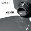 Picture of CANNI Grey Gel Nail Polish, 1Pcs Grey Gel Polish Dark Grey Color Nail Polish Gel High Gloss Soak Off U V Gel Nail French Nail Manicure Salon DIY