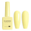 Picture of CANNI Yellow Gel Nail Polish, 1Pcs Light Yellow Gel Polish Bright Pastel Butter Yellow Color Nail Polish Gel High Gloss Soak Off U V Gel Nail French Nail Manicure Salon DIY