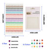 Picture of NOOEPC Face Gems Hair Gems，Self Adhesive Face Gems Rhinestones, Face Jewels Diamonds Sticky Gems for Makeup Hair Crafts Halloween Decorations