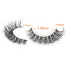 Picture of JIMIRE Demi-wispies Faux Mink Eyelashes with Clear Band Russian Strip Lashes Fluffy Natural Look Wispy Light 13MM Short False Eyelashes Invisible Small 3D Fake Lashs Pack 7 Pairs