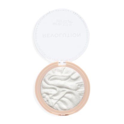 Picture of Revolution Beauty, Reloaded Pressed Powder Highlighter, Intensely Pigmented for a High Impact Dewy Finish, Set The Tone, 0.22 Oz.
