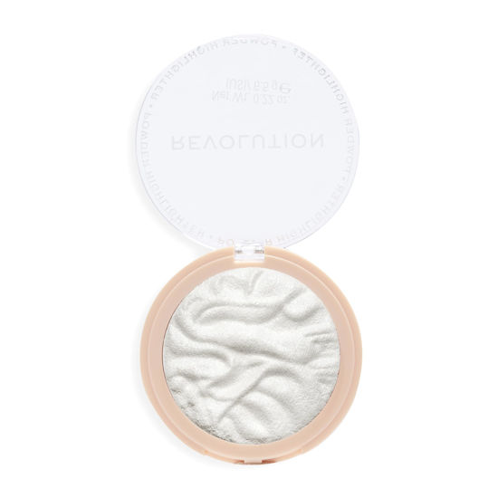 Picture of Revolution Beauty, Reloaded Pressed Powder Highlighter, Intensely Pigmented for a High Impact Dewy Finish, Set The Tone, 0.22 Oz.