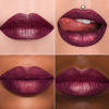 Picture of MAKI YIKA Dark Purple Lipstick for Women Metallic Lipsticks Long Lasting Shine Glitter Lipstick No Smudge No Transfer Full-Coverage Liquid Lip Gloss (BR016 Last Kiss)