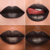 Picture of MAKI YIKA Metallic Lipstick for Women Black Lipsticks Long Lasting Glitter Lipstick No Smudge No Transfer Full-Coverage Liquid Lip Gloss (BR14 Midnight)