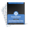 Picture of Saniderm Tattoo Aftercare Bandage 3 Sheets (Medium Pack, 6 in x 8 in) - Convenient, Faster Tattoo Healing and Protection - Sterile, Waterproof, and Latex-Free