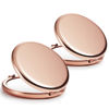 Picture of Getinbulk Compact Mirror Bulk, Set of 2 Double-Sided 1X/2X Magnifying Purse Pocket Makeup Mirrors(Round, Rose Gold)