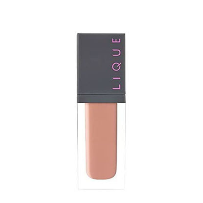 Picture of LIQUE Cosmetics Matte Liquid Lipstick, Long-Lasting, Smudge-Proof, & Rich Highly-Pigmented Formula with Doe Foot Applicator for Precise Application, Double Shot, 0.11 Fl Oz.