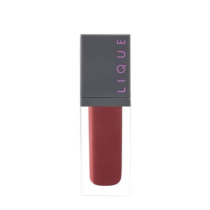 Picture of LIQUE Cosmetics Matte Liquid Lipstick, Long-Lasting, Smudge-Proof, & Rich Highly-Pigmented Formula with Doe Foot Applicator for Precise Application, Uptown Girl, 0.11 Fl Oz.