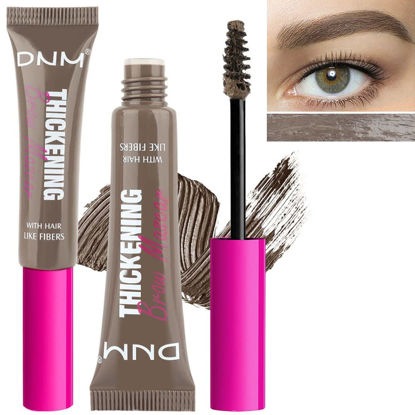 Picture of Tinted Thickening Brow Mascara,Brow Fast Sculpt,Waterproof, Transfer-proof, Brush to Fill in Eyebrows and Cover Gray Hairs - Cruelty Free - Light Medium Brown (2pcs 05 Cool Ash Brown)