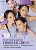 Picture of MISSHA M PERFECT COVER SERUM BB CREAM No.23 Natural Beige, Skin Care Foundation Makeup, Tinted Moisturizer, Superfood Complex, Buildable Coverage, Glass Skin, Paraben Free, 1.18 Fl oz
