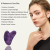 Picture of Ditind Gua Sha, Gua Sha Facial Tools, Guasha Tool for Face Tighten Skin, Gua Sha Massage Beauty Tool for Body Eyes Neck Massager with Travel Box