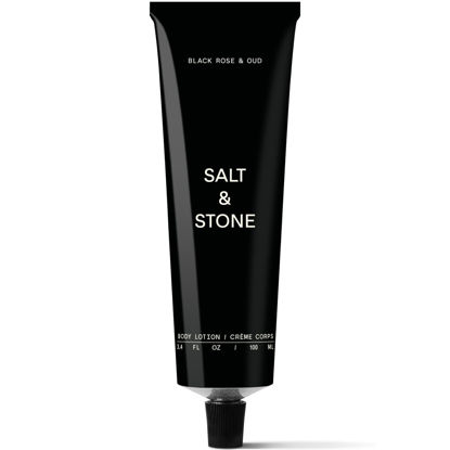 Picture of Salt & Stone Body Lotion for Women & Men| Scented Daily Body Lotion | Hydrates, Nourishes & Softens Skin | Restores Dry Skin | Fast-Absorbing | Cruelty-Free & Vegan (100 ml) (Black Rose & Oud)