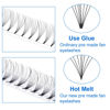 Picture of Volume Eyelash Extensions Premade Fans 5D/6D/8D/10D C/D Curl 16 Rows 9-16mm Mixed Ponited Base Preamde Lash Fans Volume Lash Extensions Supplies (8D-0.07-D, 9-16mm Mixed Tray)