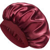 Picture of Doitory Satin Bonnet Silk Bonnet for Sleeping, Double Layer Silk Sleep Cap for Men & Women, Soft Satin Lined Bonnet for Natural & Curly Hair(Red)