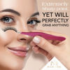 Picture of Majestic Bombay Fine Point Tweezers for Women and Men - Splinter Ticks, Facial, Brow and Ingrown Hair Removal-Sharp, Needle Nose, Surgical Tweezers Precision Pluckers best tweezers for chin hair