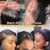 Picture of BEEOS 13x4 Skinlike Real HD Lace Frontal Only, 0.10mm Ultra-thin Invisible HD Lace Pre-plucked Clean Hairline Straight Human Hair Frontal 18 Inch