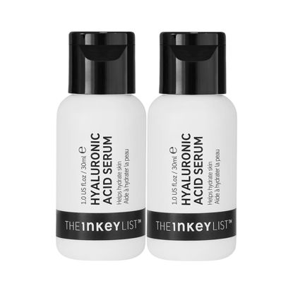 Picture of The INKEY List Hyaluronic Acid Serum Duo, Hydrate Multiple Layers of Dry Skin, Plump and Smooth Fine Lines and Wrinkles, 1.0 fl oz (2 Pack)