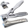 Picture of Nail Clippers for Men Thick Nails, 2024 Upgrade Large Toenail Clippers for Seniors Thick Toenails with Wide Opening, Ultra Sharp Anti Splash Fingernail Clipper Cutter Long Handle with Catcher