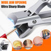 Picture of Nail Clippers for Men Thick Nails, 2024 Upgrade Large Toenail Clippers for Seniors Thick Toenails with Wide Opening, Ultra Sharp Anti Splash Fingernail Clipper Cutter Long Handle with Catcher