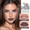 Picture of evpct 1Pcs Deep Red Lip Stain Paint Matte Lip Liner and Lipstick Set Long Lasting Smudge Proof labiales matte mate larga duracion listip 24 hours a prueba de agua mate 24 horas originales,06#