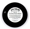 Picture of Pure Ziva Smokey Plum Dark Purple Violet Brown Matte Opaque Pressed Powder Single Eyeshadow; Talc, Paraben & Cruelty Free