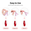 Picture of MelodySusie Acrylic Nail Clippers, Professional Nail Clippers Cutters for Acrylic Nails Fake Nail Tips, Adjustable Stainless Nail Trimmer, Manicure Tool for Salon Home Nail Art (Rose Gold)