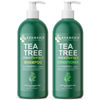 Picture of KESMEDIK Tea Tree Oil Shampoo & Conditioner MaxTherapy | Itching Scalp Cleansing and Refreshing, Dry Scalp Hydration, Psoriasis & Eczema Relief, Dandruff, Lice Defense, All & Oily Hair, 16 Fl Oz Each