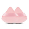 Picture of 2 Pcs EVAOUXIU Triangle Powder Puff for Face Powder, Soft Plush Setting Powder Puff, Velour Cosmetic Foundation Blender Sponge Beauty Makeup Tools (Pink)