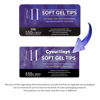 Picture of Cycullinyt Toe Nail Tips, Full Cover Clear Soft Gel Tips, Toe False Nail Tips for Acrylic Nails Extension with Box, 550PCS, 11 Sizes(Style 15)
