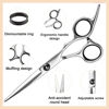 Picture of Hair Scissors Thinning Shears for Hair Cutting, Fcysy Professional 11 Pcs Hair Cutting Tools Baber Scissors Blend Shears Straight Edge Razor, Hair Trimming kit Haircut Scissors Set Salon Supplies