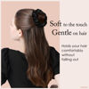 Picture of OLESILK 100% Mulberry Silk-Scrunchies for Hair Sleep, Women Grils Silk Hair Ties for Frizz & Breakage Curly Hair, No Damage, Elastics Ponytail Holder, 3 Pack