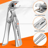 Picture of Toenail Clippers for Thick Nails for Seniors, Angled Head Large Toe Nail Clippers for Men with Catcher, Heavy Duty Wide Opening Fingernail Clippers Ultra Sharp Nail Cutter Trimmer- Silver