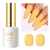 Picture of Imtiti Yellow Gel Nail Polish, 0.5 Fl Oz Bright Yellow Gel Polish Soak Off LED UV Nail Gel Polish Spring Summer Gel Nail Polish DIY Nail Art Starter Manicure Salon Gel Nail Kit