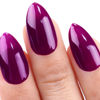 Picture of Imtiti Gel Nail Polish, 0.5 Fl Oz Wine Purple Gel Polish Soak Off LED U V Nail Gel Polish Spring Summer Gel Nail Polish DIY Nail Art Starter Manicure Salon Gel Nail Kit for Women Girls