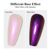 Picture of Imtiti Pearl Gel Nail Polish, 0.5 Fl Oz Rose Purple Transparent Shell Shimmer Nail Gel Polish Mermaid Nail Drawing Gel Polish Iridescent Pearlescent Spring Summer Nail Polish Soak Off Led UV