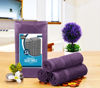 Picture of Utopia Towels - Salon Towel, Pack of 24 (Not Bleach Proof, 16 x 27 Inches) Highly Absorbent Cotton Towels for Hand, Gym, Beauty, Spa, and Home Hair Care, Plum