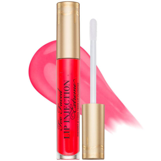 Picture of Too Faced Lip Injection Extreme Lip Plumper | Long Lasting Lip Plumping Serum, 0.14 Fl Oz, Strawberry Kiss