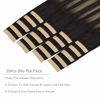 Picture of WENNALIFE Tape in Hair Extensions Human Hair, 20pcs 60g 26 inch Balayage Natural Black to Light Blonde Remy Hair Extensions Straight Human Hair Tape in Extensions Skin Weft Tape Extensions Human Hair