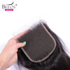Picture of BEEOS 5x5 SKINLIKE Real HD Lace Closure Only, Body Wave Virgin Human Hair Closure Pre Plucked Natural Hairline Invisible Crystal HD Lace Closure 20 Inch
