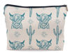 Picture of Lacosu Western Makeup Bag,Western Gifts For Women,Cow Makeup Bag,Cowgirl Stuff,Western Stuff For Women,Western Gifts,Cowgirl Gifts(COW H)