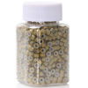 Picture of NIACONN 1000pcs Microlink Beads 5mm Silicone Lined Hair Tinsel Beads Micro Link Rings for Hair Extension - Chestnut Brown