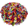 Picture of 400 PCS Baby Hair Ties, No Damage Elastic Ponytail Holders, Soft and Seamless Multicolor Hair Ties for Toddlers and Girls - Perfect for Baby Hair Accessories(30 Colors)