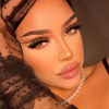 Picture of Fluttery False Eyelashes Natural Looking Faux Mink Lashes C Curl Fluffy Fake Eyelashes 18mm Round Shaped Eye Lashes that Look Like Extensions by Focipeysa