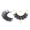Picture of Fluttery False Eyelashes Natural Looking Faux Mink Lashes C Curl Fluffy Fake Eyelashes 18mm Round Shaped Eye Lashes that Look Like Extensions by Focipeysa