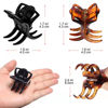 Picture of 4 Pieces Hair Claw Clips,Morhom Big Size Hair Claws 2.0 Inch Hair Jaw Clip for Women Girls Thick or Medium Hair