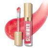 Picture of REVLON Super Lustrous Glimmer Gloss, Non-Sticky Lip Gloss, High-Shine Finish, Plant-Based Glitter, 007 Haute Honey, 0.13 fl oz