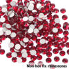 Picture of Dark Red Flatback Rhinestones for Crafts Glass Nail rhinestones Nail Gems Crystals Non Hotfix Rhinestones for Makeup Bags Shoes Decoration DIY(SS16,1440pcs,Dark Siam)