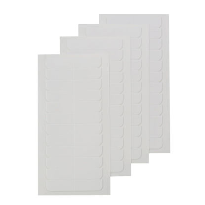 Picture of Full Shine Replacement Tape for Hair Extensions Hair Tape for Extensions Tape in Double Sided Tape White 0.8cm*4cm 48pcs