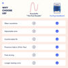 Picture of RobeCurls Heatless Hair Curler Set - Satin Curling Headband for Natural, No-Heat Curls - Sleep in Overnight Styling Tool with 2 Scrunchies for Women - Easy and Gentle on Hair (Cobalt)