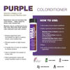 Picture of Celeb Luxury Purple Hair Color Depositing Colorwash Conditioner for Brunettes + Bondfix Bond Rebuilder, Semi Permanent Hair Color, Vegan Hair Dye